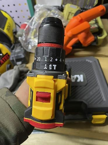 Шуруповерты: Аккумуляторные дрели‑шуруповерты . Доставка по г.Бишкек бесплатно🚚✅ — 20