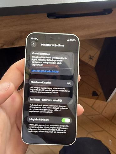 Apple iPhone: IPhone 12 mini, 128 GB, Ağ, Face ID — 7