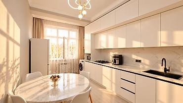Продажа квартир: 1 комната, 40 м², Аламедин-1 мкр Элитка, 2 этаж, Свежий ремонт — 1