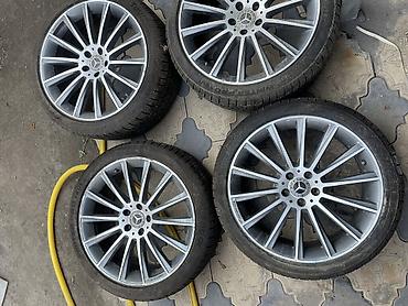 18 xpok: Диски с шинами на Мерседес W222 разноширокие 275/35-20 задние и — 1