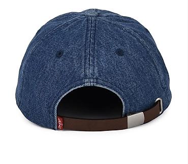 online geyim: Levi’s denim beysbol papağı - Material: klassik mavi rəngdə denim — 2