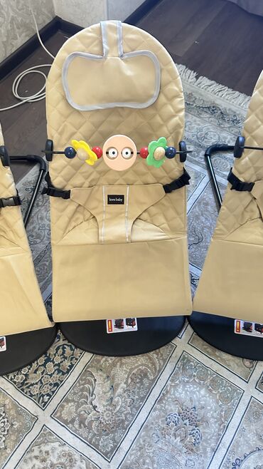 Детские шезлонги: Детский шезлонг, Новый, Качалка, Другой материал — 5