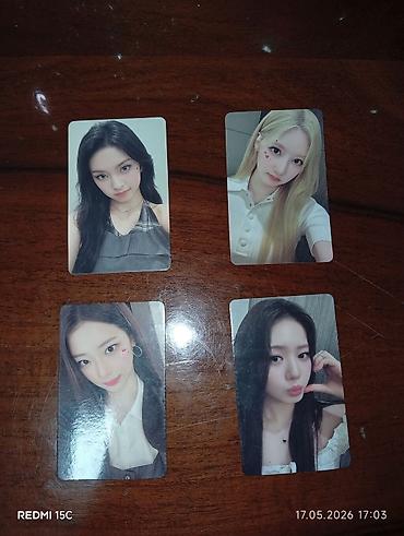 hello kitty oyuncaq: K-pop foto kartları dəsti - 4 ədəd kolleksiya fotokart – ön tərəfdə — 1