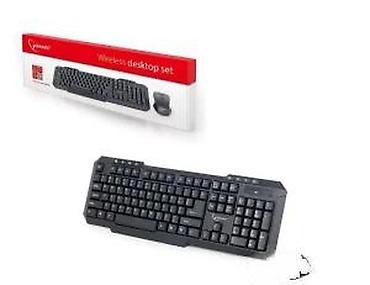 Tastature: Bežični desktop set – tastatura i miš - Komplet: bežična tastatura — 8