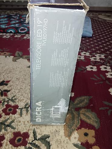 Телевизоры: Телевизор DICRA 19" LED TV (модель указанная на шильдике: 19" LED TV — 11