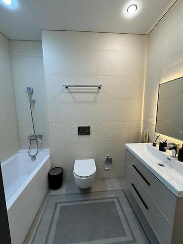 азербайджан: 3 комнаты, 107 м², Элитка, 13 этаж, Дизайнерский ремонт — 5