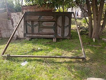 dəmir lesa: Metalı darvaza və sürüşmə mexanizmi üçün karkas - Material: qalın — 2