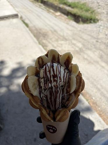 живые дрожи: Гонконгские бубли-выпечки (bubble waffles) в стакане — десерт на ходу — 2