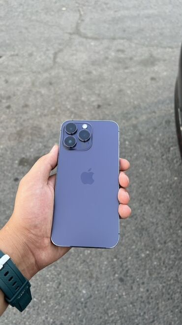 айфон 16 про макс реплика цена: IPhone 14 Pro Max, Колдонулган, 256 ГБ, Deep Purple, 85 %