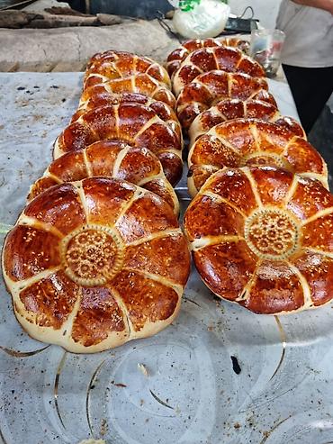 мини самсы: Самса-лепёшка (узбекская лепёшка, «нон») из тандыра - Традиционная — 3