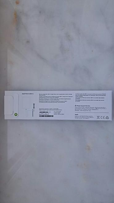 Stiluslar: Apple Pencil (USB‑C) • Model: Apple Pencil (USB‑C) • Vəziyyət: Yeni — 3