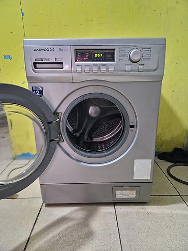 candy paltaryuyan: Paltaryuyan maşın Daewoo, 8 kq, İşlənmiş, Avtomat, Qurutma var, Kredit yoxdur, Pulsuz çatdırılma — 4