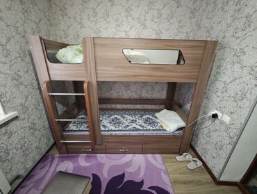 купить кровать полуторка: Продается двухярусная кровать с полками снизу, в отличном состоянии