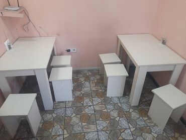Ресторанная мебель: Salam Tecili satilir 4 oturacagli kafe restoran heyet evleri ucun