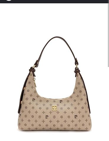 Aksesuarlar: Pierre Cardin çiyin çantası - Model: Hobo/baguette stilində çiyin — 1
