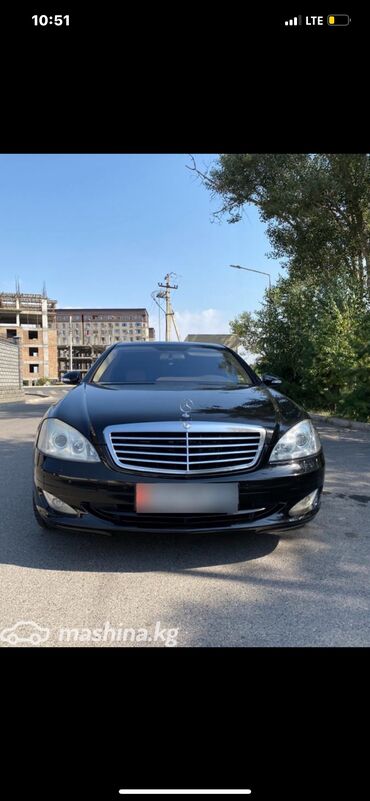 мерседес черный: Mercedes-Benz 450: 2008 г., 4.7 л, Автомат, Бензин, Лимузин