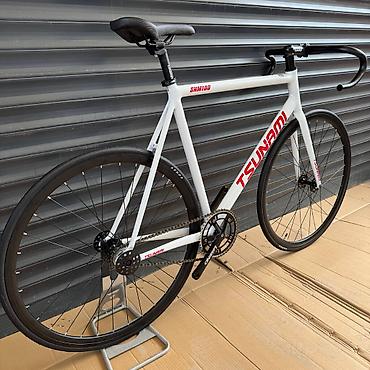 format velosiped: TSUNAMI SNM100 оригинальный Комплектация: LEGEND Цвет: белый Размеры — 5
