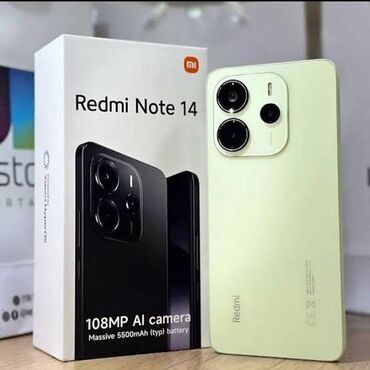 купить телефон в рассрочку без участия банка: Redmi, Redmi Note 14, Б/у, 256 ГБ, 2 SIM