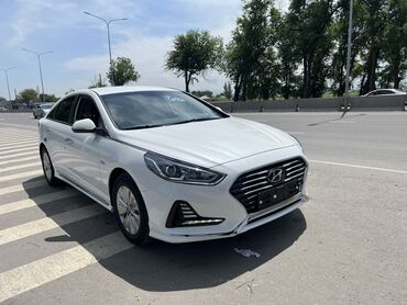 Hyundai: Hyundai Sonata: 2018 г., 2 л, Типтроник, Гибрид, Седан
