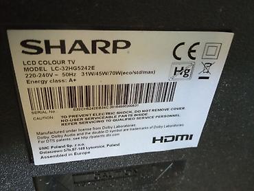 Televizori: Sharp LCD televizor – model LC-32HG5242E u delovima - Dijagonala: 32 na lalafo.rs — 1 Televizori: Sharp LCD televizor – model LC-32HG5242E u delovima - Dijagonala: 32 — 1