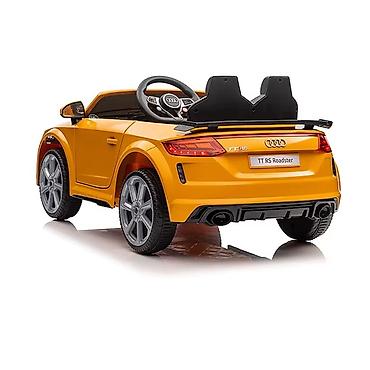 bluetooth mikrofon za decu: Audi TT RS – licencirani dečiji automobil na akumulator, žuti Šifra — 5