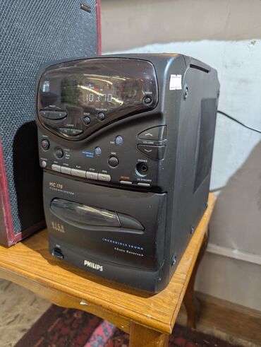 Другая аудиотехника: Музыкальный центр Philips MC-170 1997 года БЕЗ КОЛОНОК все работает