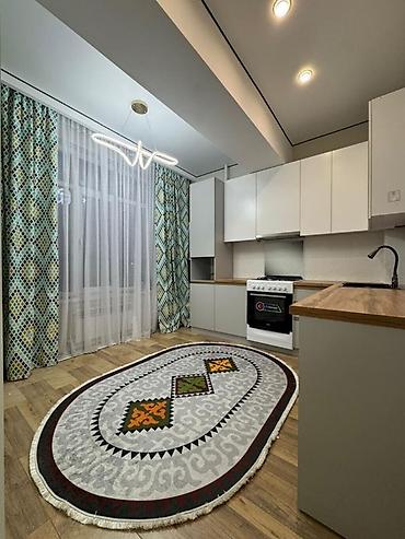 3 комнаты, 77 м², Аламедин-1 мкр Элитка, 4 этаж, Евроремонт