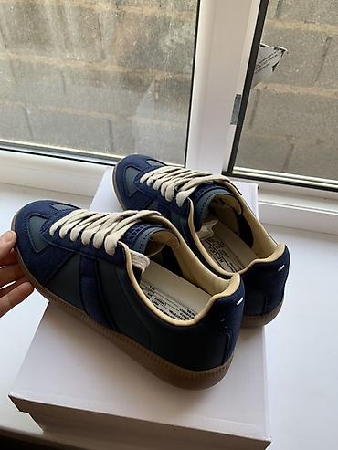 armani часы: Мужские кроссовки, 40, 41, 42, Maison Martin Margiela, Новый, цвет - Синий, Самовывоз, Бесплатная доставка, Платная доставка — 1