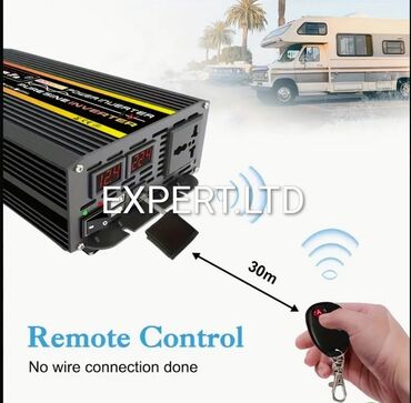 İnverterlər: Yeni Inverter, 300-700 Vt, 12 - 220 volt, Ünvandan götürmə, Ödənişli çatdırılma, Rayonlara çatdırılma — 24