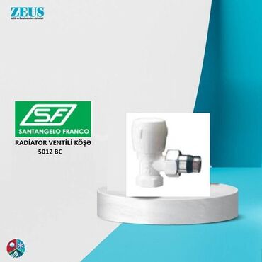radiatorlar: Radiator ventili Köşə Santangelo-İtaliya.! SANTANGELO 5012 BC -
