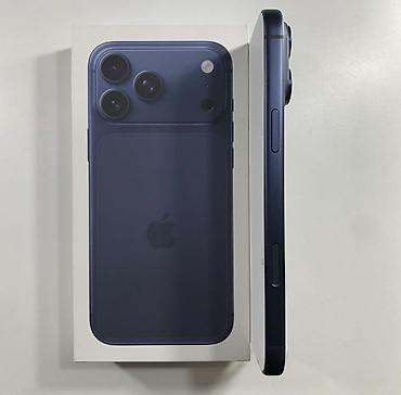 Уюлдук телефондор жана аксессуарлар: IPhone 17 Pro Max, Жаңы, 256 ГБ, Blue Titanium, Коргоочу айнек, Кабель, Куту, Бөлүп төлөө менен, 100 % — 4