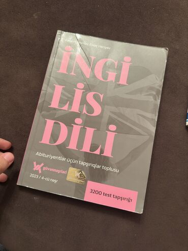 ingilis dili test toplusu 1 ci hisse pdf yüklə: Ingilis dili “Güvənnəşrləri” 2023. Vüsal Hüseynov, Elxaz Hacıyev. 3200