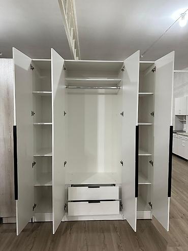 Шифоньеры, шкафы для одежды: Шифоньер, шкаф для одежды, Прямой, ЛДСП — 5