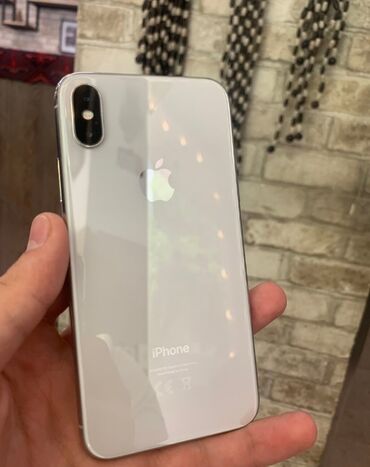 Apple iPhone: IPhone X, 64 GB, Ağ, Face ID