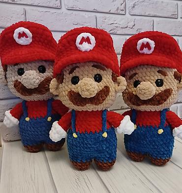 Oyuncaqlar: Hər zaman yanında olan Mario 🍄🧸 Hipoallergenik. Təhlükəsiz — 1