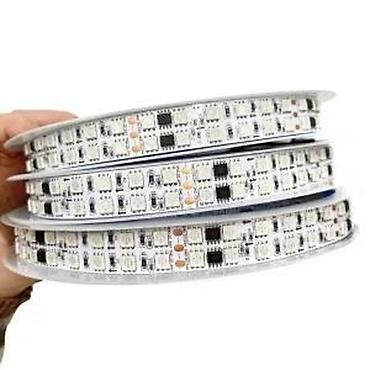 Rasveta: Led trake adresabil inteligentne RGB ws2812b 24V 5V. Kontakt telefon — 1