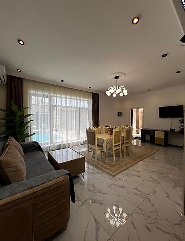 bag evi is: 85 kv. m, 3 otaqlı, Hovuzlu, Kombi, Qaz, İşıq — 4