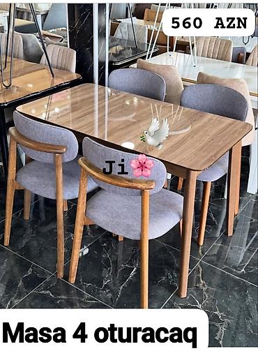 Mətbəx üçün, Yeni, 4 stul lalafo.az -da Mətbəx üçün, Yeni, 4 stul
