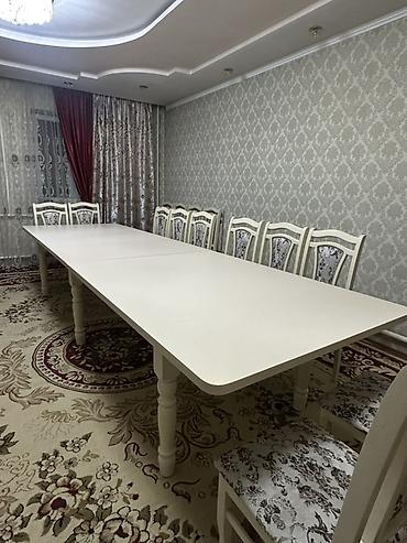 Столы и стулья для зала: Стол и стул для зала, Б/у, Платная доставка, Самовывоз, цвет - Бежевый — 5