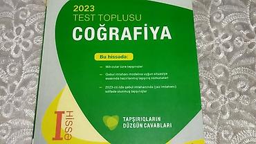 Kitablar və jurnallar: Məhsul: “Coğrafiya – 2023 Test Toplusu”, I hissə Xüsusiyyətlər: - — 1