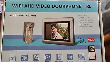 wifi domofon: WiFi AHD Video Doorphone – Model: RL-T07F-WIFI Xüsusiyyətlər: - 7" — 1