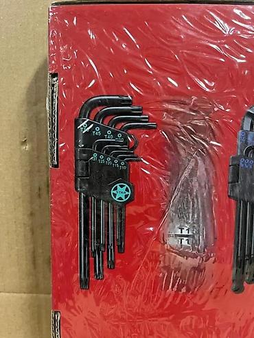 Setovi ručnog alata: OptionTec Inbus set – 36 delova, hrom‑vanadijum čelik. Sadržaj: - — 6