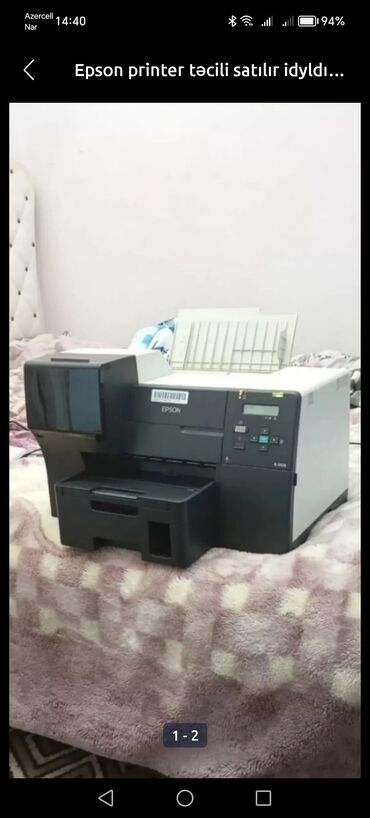 Printerlər: Tecili endirim oldu epson printer super veziyətdədir üsdündədə 5 ədəd