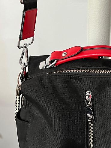 Классические сумки: Классическая сумка, Prada, Китай, Материал: Комбинированный материал, Застежка на молнии, Женские, Новый — 8