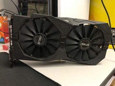 ddr 5: Видео карта, Колдонулган, Asus, Radeon RX, 4 ГБ, ПК үчүн