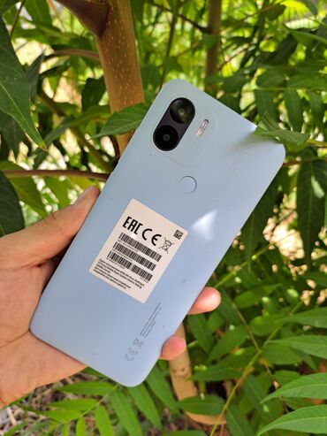 алиса 2: Redmi, Redmi A2 Plus, Б/у, 64 ГБ, цвет - Голубой, 1 SIM, 2 SIM