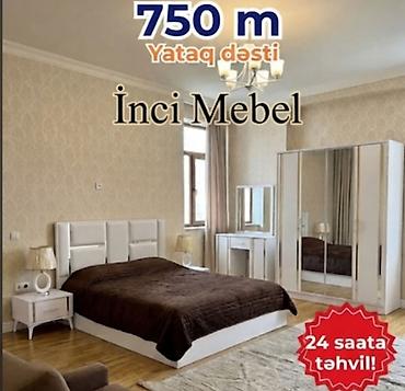 mebel termo: İkinəfərlik çarpayı, Termo, Dolab, 2 tumba, Azərbaycan, Yeni — 1