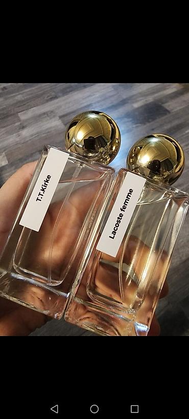 Ətriyyat: 50ml sadə qablasmada 30ml yağ 20ml suyu Fransa parfum ları bütün — 11