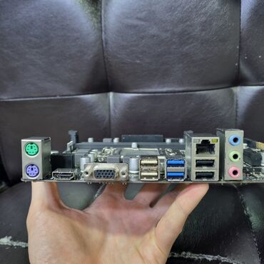 Материнские платы: Материнская плата, Б/у, Biostar, LGA1151 v2, Micro-ATX, Для ПК — 3