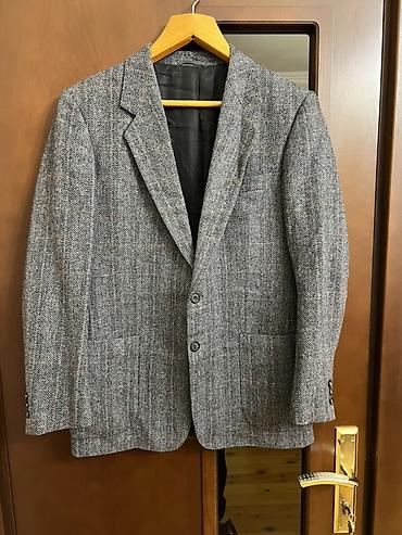 Kişi geyimləri: Kişi tweed blazer/caket - Material: qalın toxumalı tweed — 2